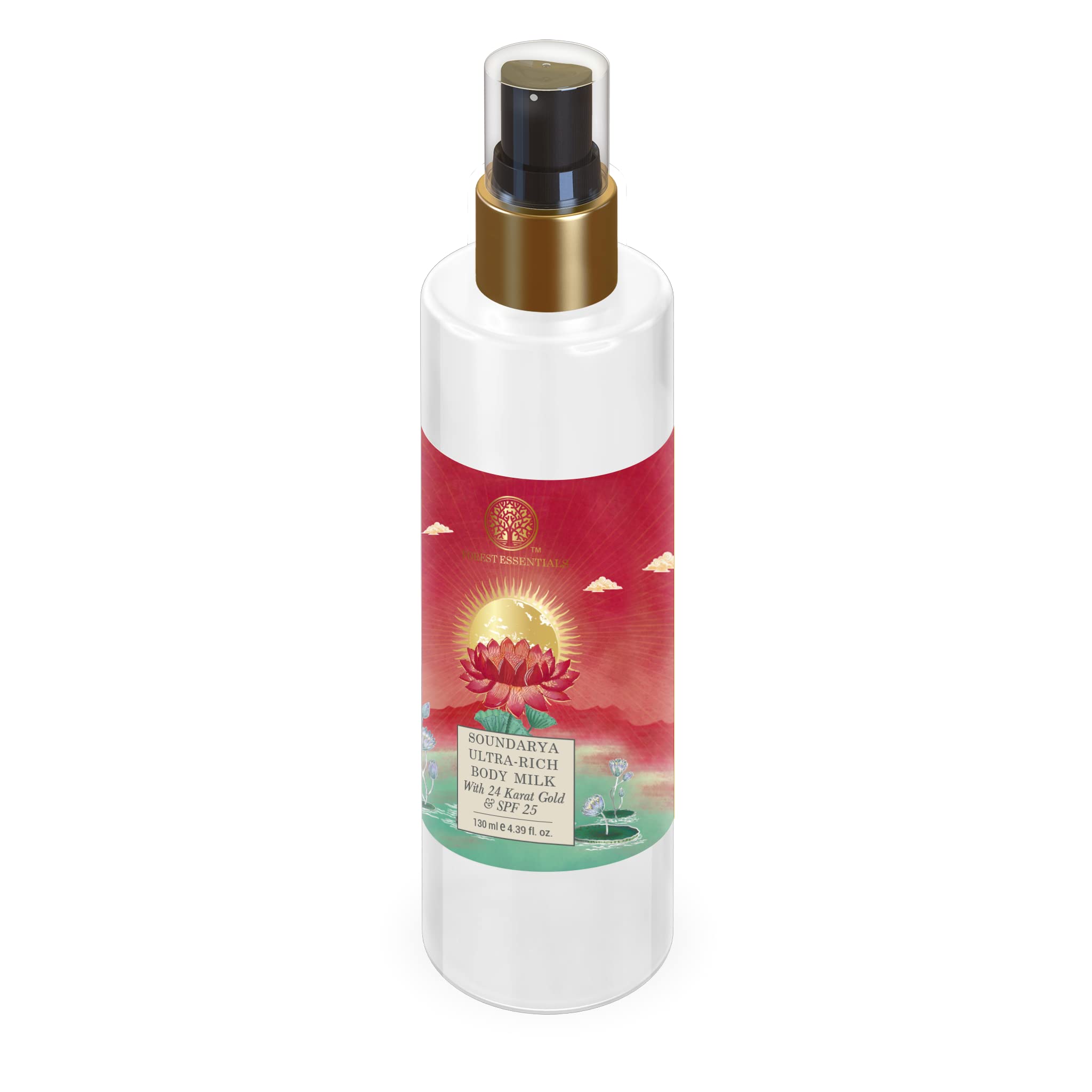 Forest Essentials Ultra Rich Body Milk Soundarya With 24k Gold & SPF 25 – view 2