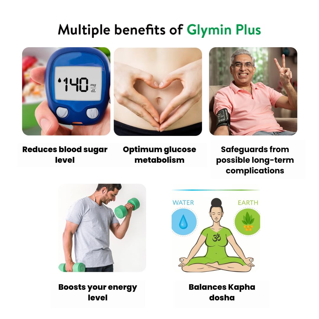 Kerala Ayurveda Glymin Plus 100 Tablets – view 3