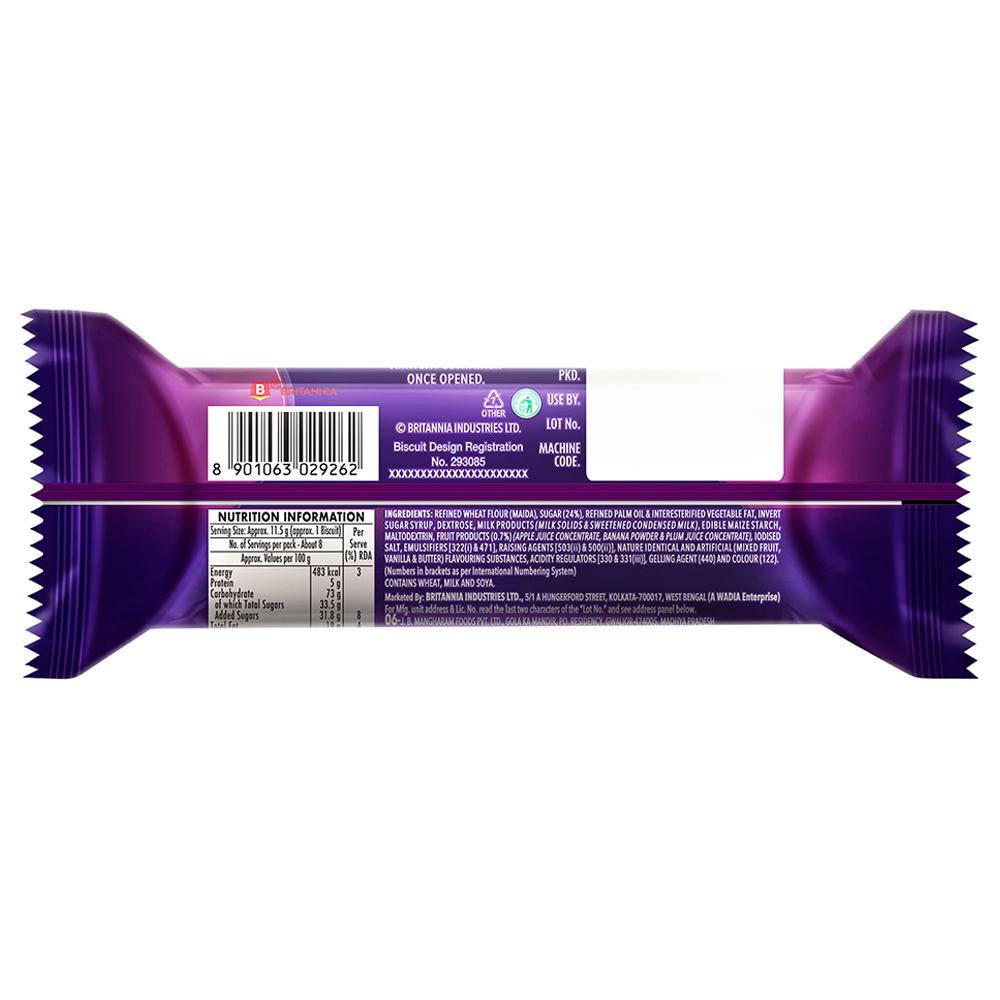 Britannia Jim Jam Cream Biscuits 92 G – view 2