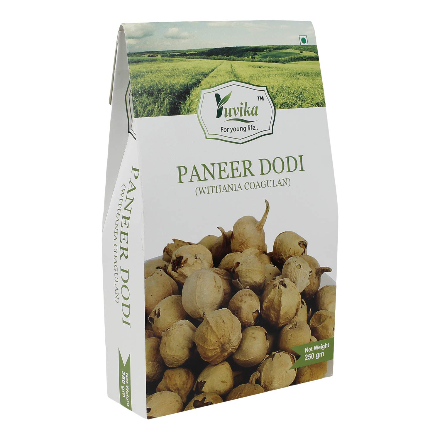 Whole Paneer Dodi herb from Yuvika in 250 gram bag