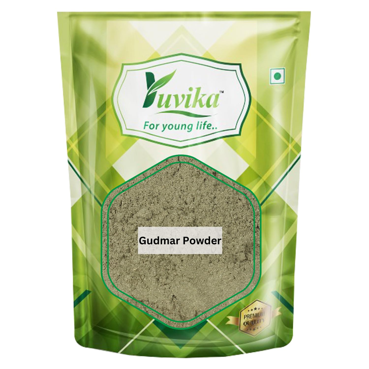 Yuvika Gurmar Powder 100 gram bag front view