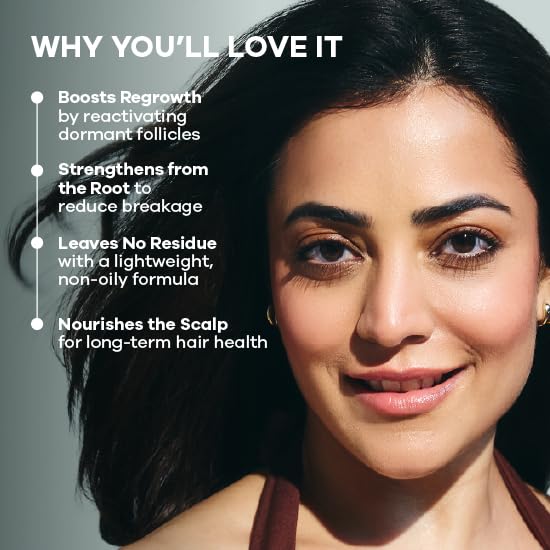Earth Rhythm Hair Growth Serum with 3% Redensyl, 2% Anagain & Procapil. Visible Results in 3 Weeks – view 4