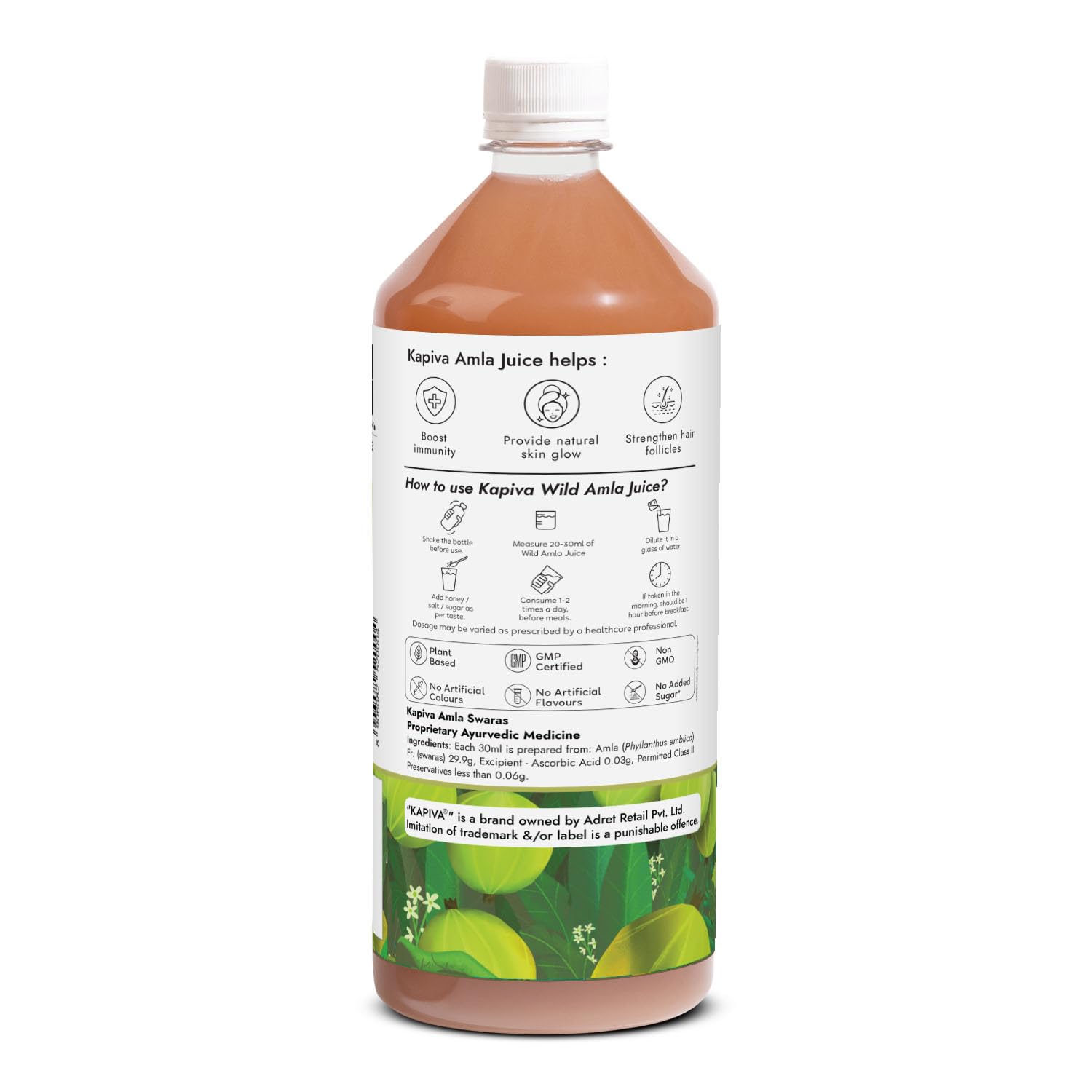 Kapiva Aloe Vera + Garcinia Juice – view 3