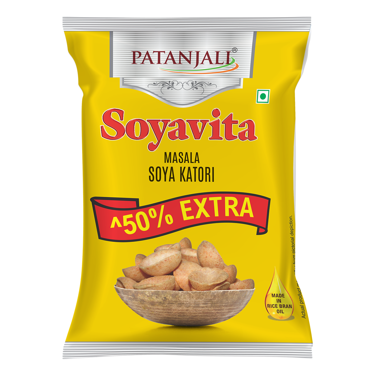 Patanjali Soyavita Masala Soya Katori 27 g – view 1