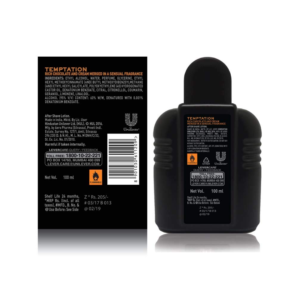Axe dark Temptation After Shave Lotion Vitalizing 100 ml – view 2