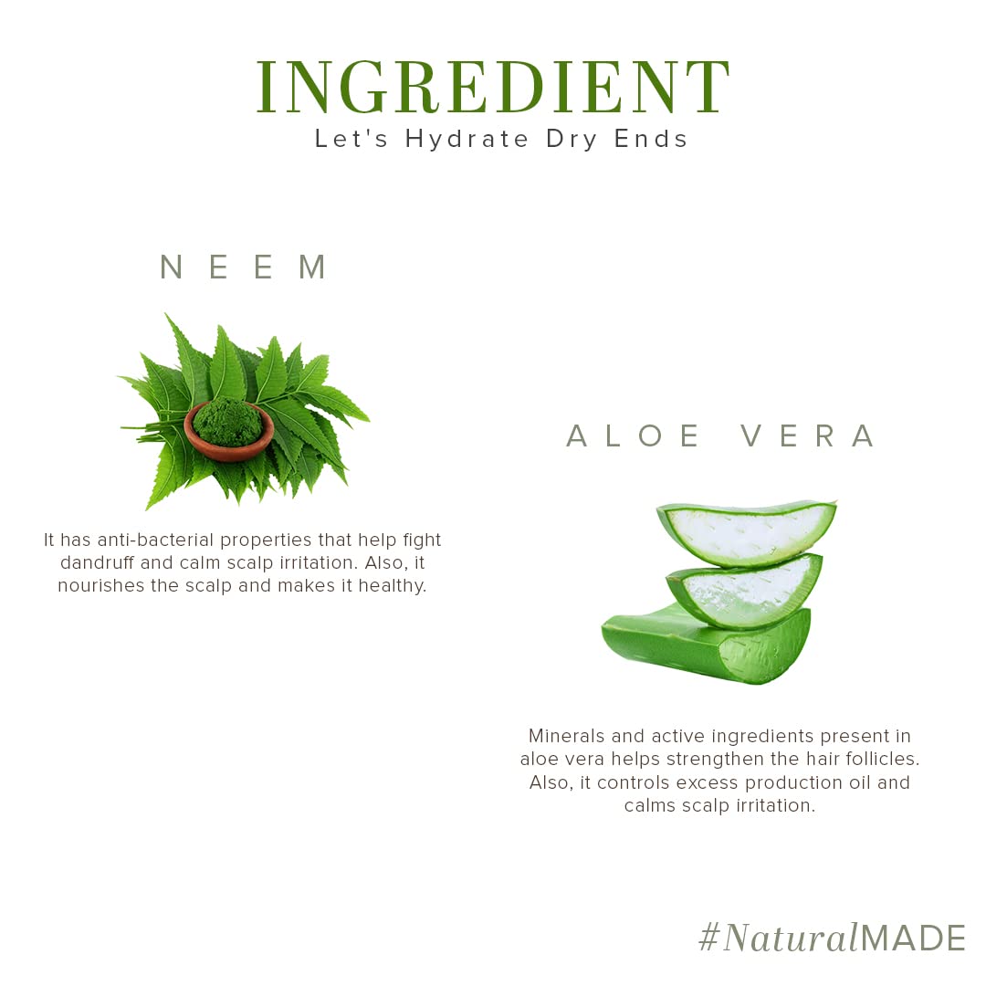 Khadi Natural Neem And Aloevera Herbal Hair Cleanser/Shampoo – view 3