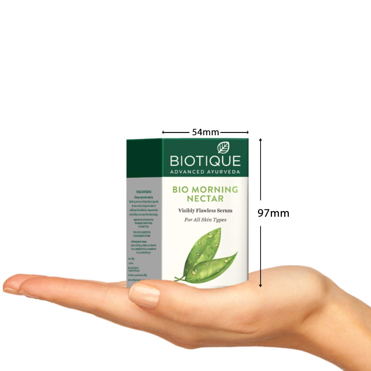 Biotique Morning Nectar Visibly Flawless Serum l Prevents Dark spots, Blackheads and Blemishes l Visibly Flawless Skin l Nourishes and Hydrates Skin l All Skin Types l 40ml – view 4