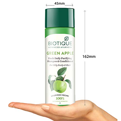 Biotique Green Apple Shine & Gloss Shampoo & Conditioner – view 3