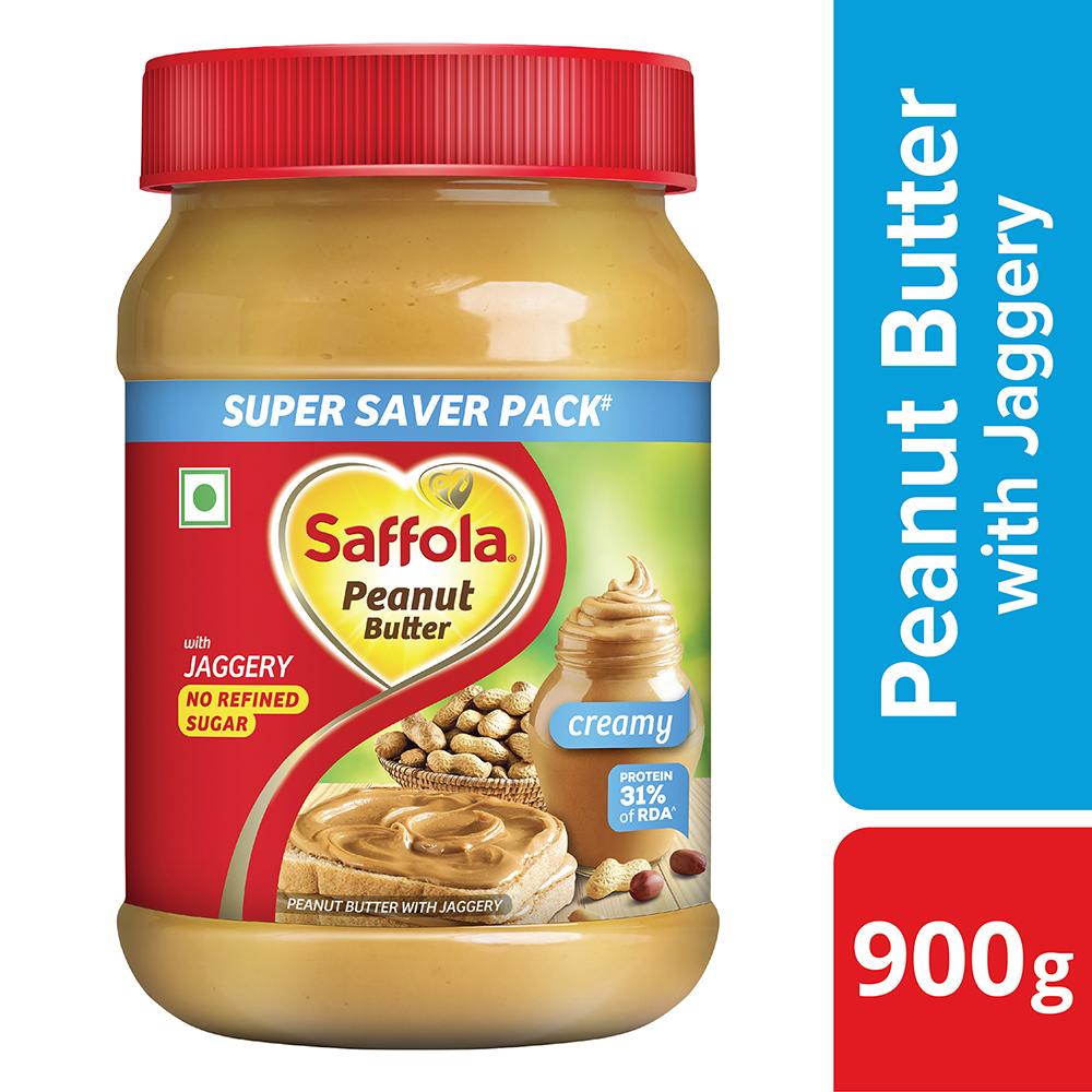 Saffola Creamy Peanut Butter With Jaggery 900 G – view 1