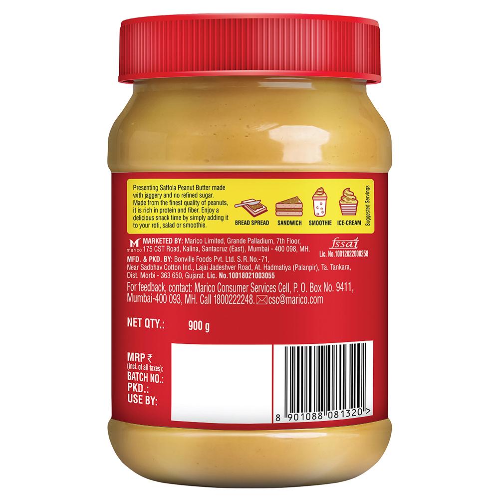 Saffola Creamy Peanut Butter With Jaggery 900 G – view 3