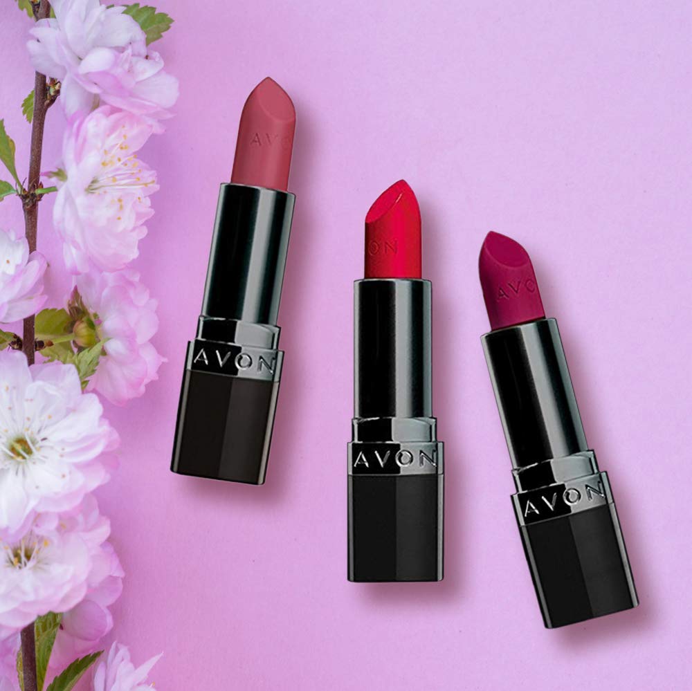 AVON True Color Perfectly Matte Lipstick - Ruby Kiss, 4 g – view 4