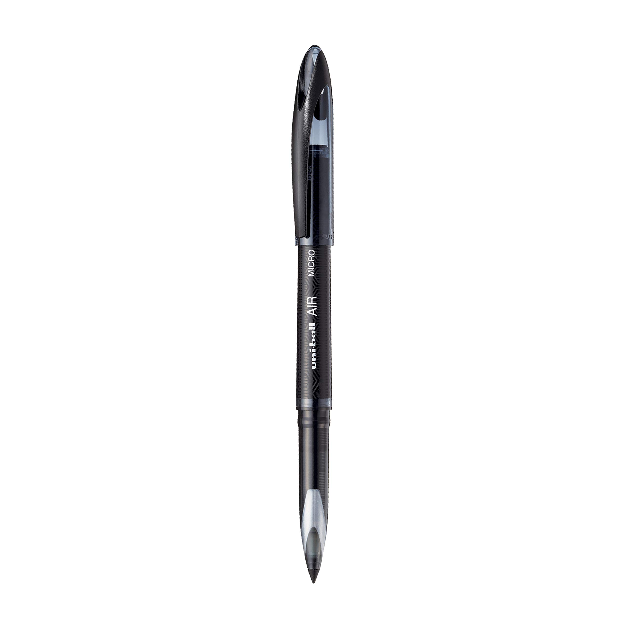 uni-ball Air UBA188M 0.5 mm Roller Ball Pens, Black Ink, Pack of 6 – view 2