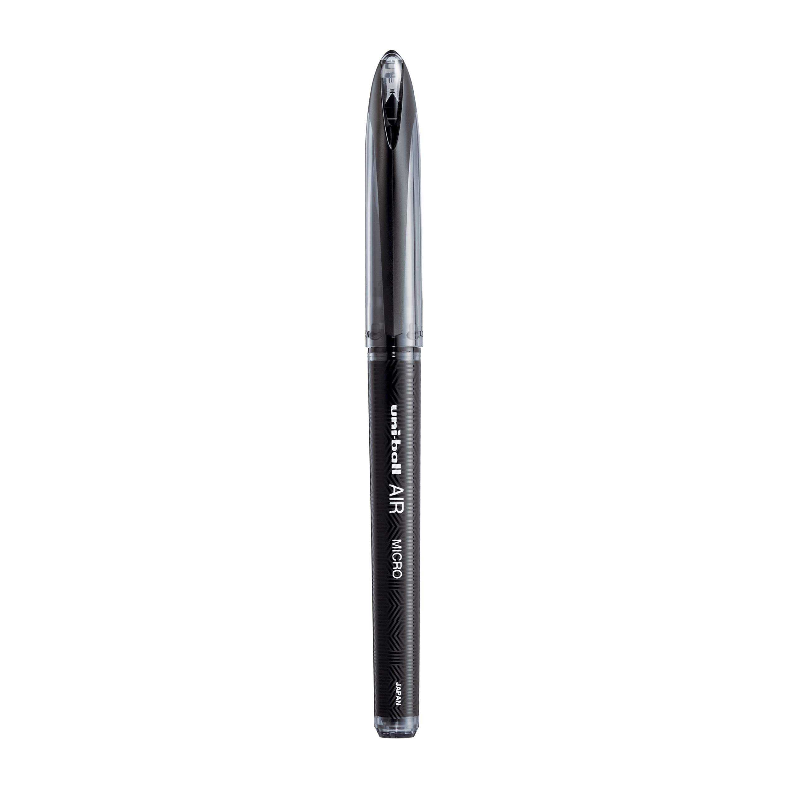 uni-ball Air UBA188M 0.5 mm Roller Ball Pens, Black Ink, Pack of 6 – view 3