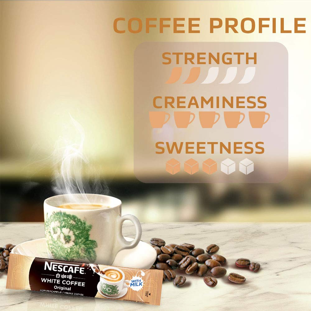 Nescaf Ipoh White Coffee ORIGINAL (15 Sachets) - "Oh So Creamy" – view 3