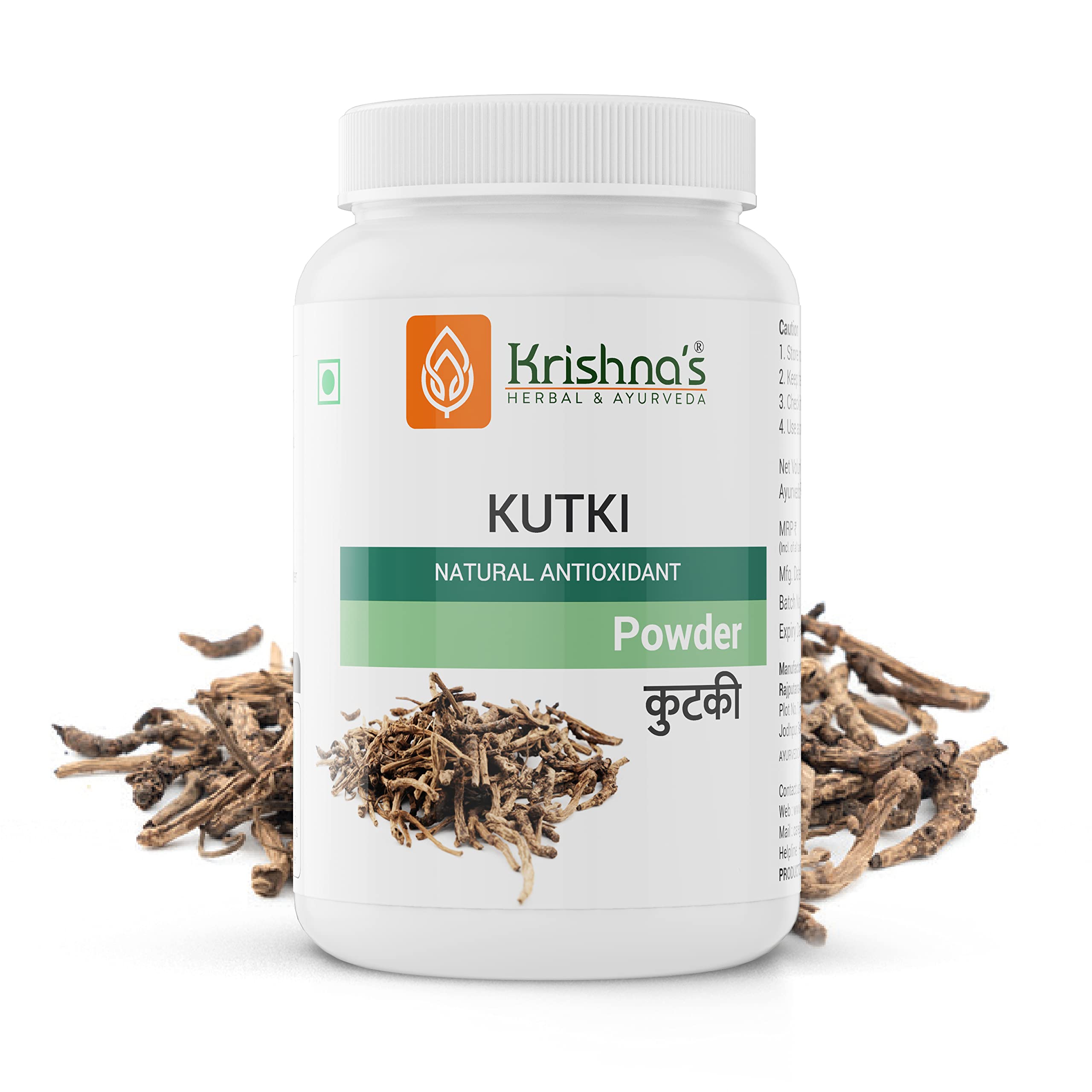 Krishna's Kutki (Picrorhiza kurroa) Powder - 100 g – view 6