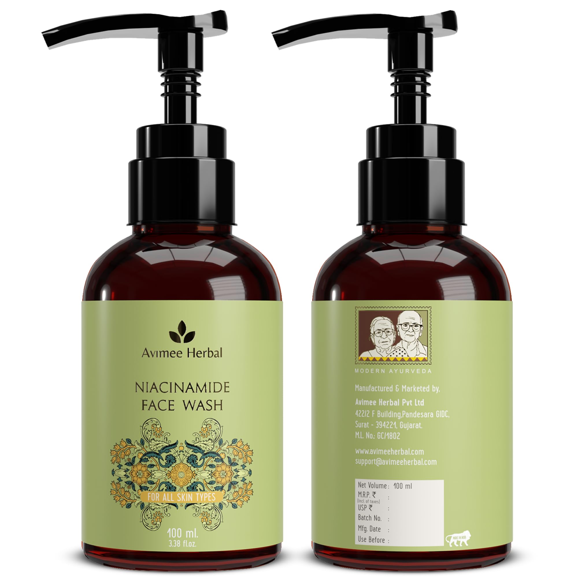 Avimee Herbal Niacinamide Face Wash – view 7