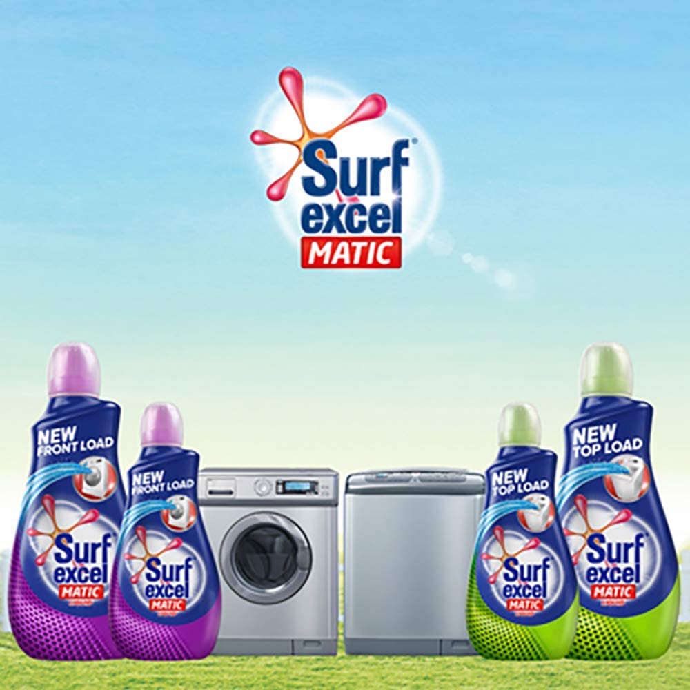Surf Excel Matic Front Load Liquid Detergent - 500 Ml, 1 Count – view 7