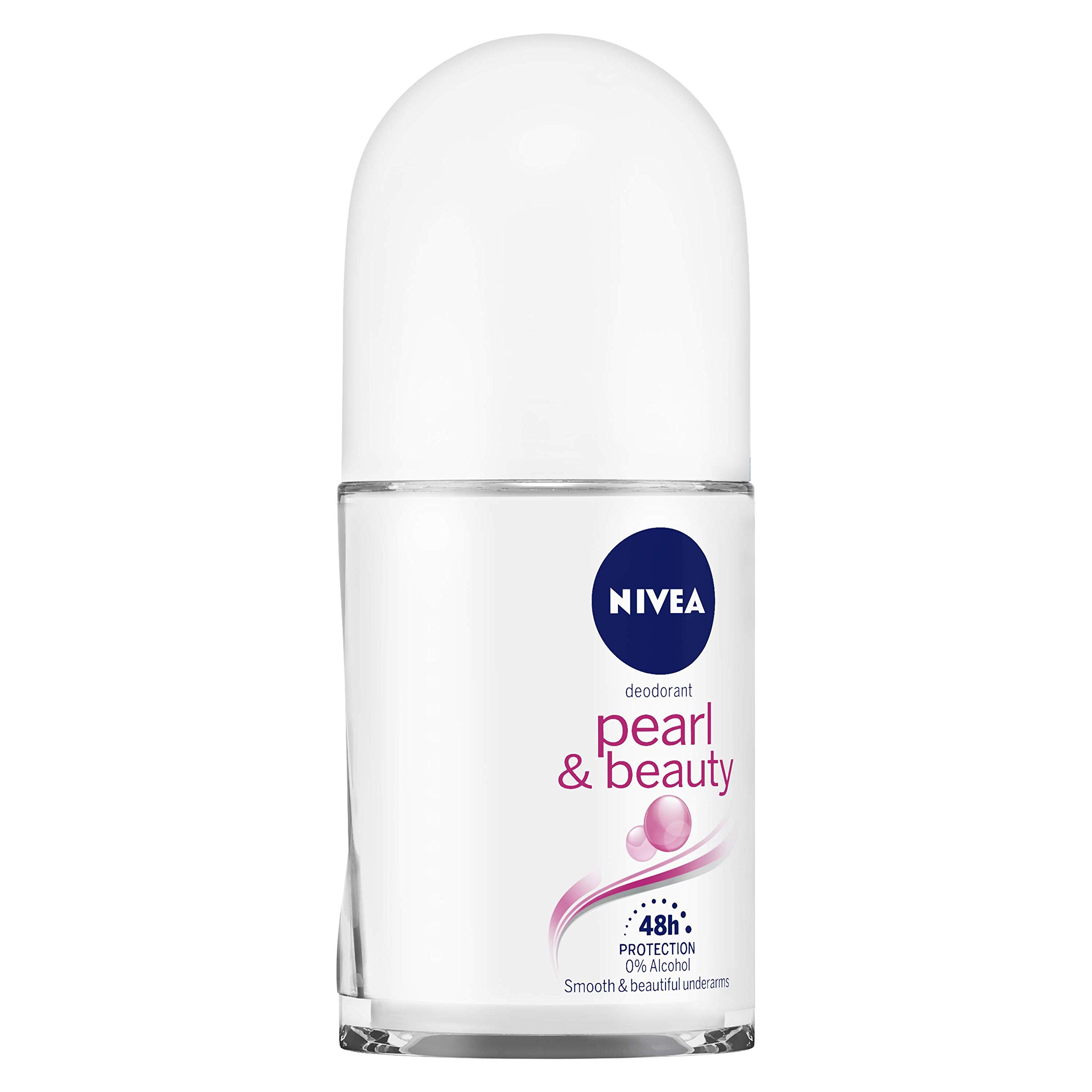 NIVEA Pearl and Beauty 50ml Deo Roll On (Pack of 3) – view 2