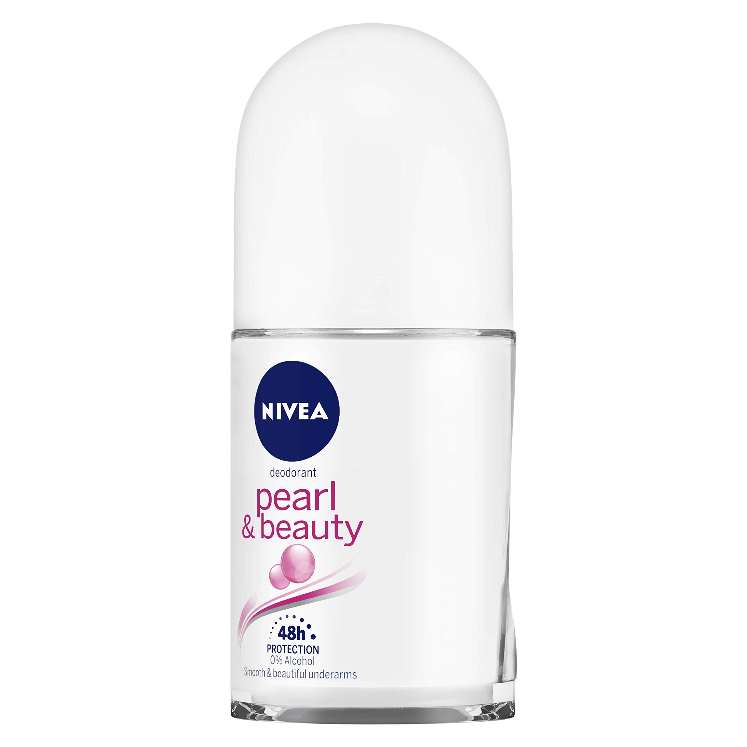 NIVEA Pearl and Beauty 50ml Deo Roll On (Pack of 3) – view 3