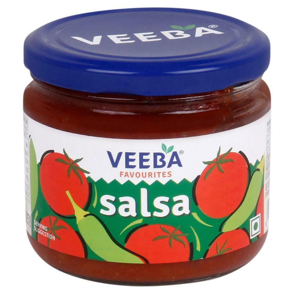 Veeba Salsa 360 g pack front label view