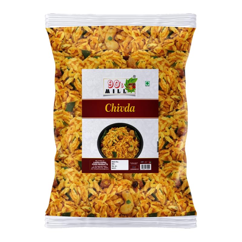 Crunchy Marathi chivda namkeen pouch with badam kaju kishmish peanut