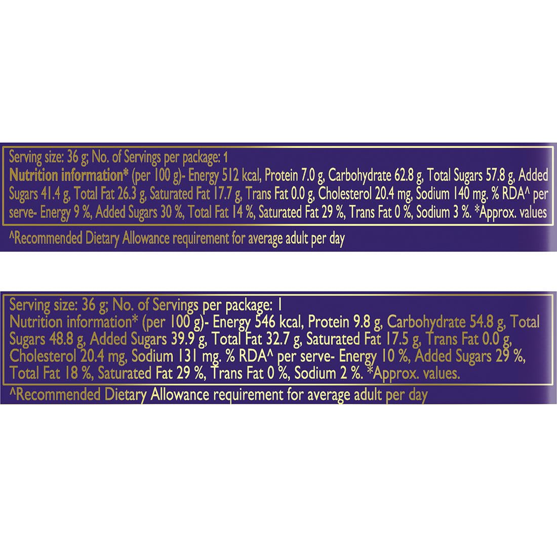 Cadbury Dairy Milk Tangy Mango Madbury (Pack of 6) & Nutty Kulfi Madbury (Pack of 6) Chocolate Bar, 36 g (Pack of 12) – view 3