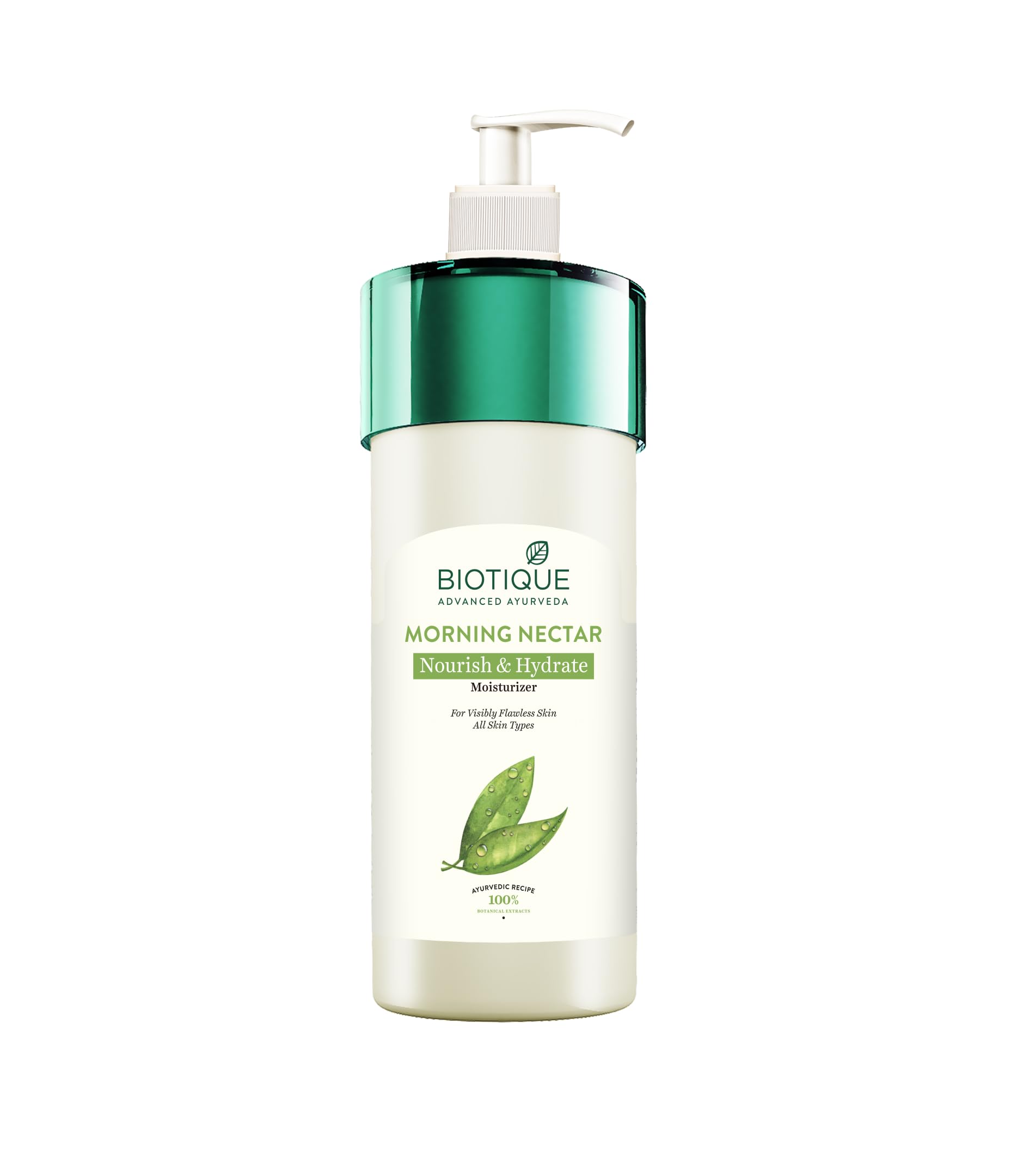 Biotique Morning Nectar 800 ml lotion bottle front view