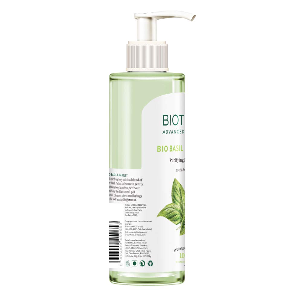 Biotique Basil & Parsley Revitalizing Body Wash – view 2
