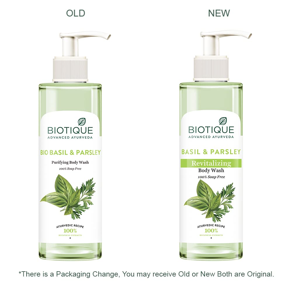 Biotique Basil & Parsley Revitalizing Body Wash – view 3
