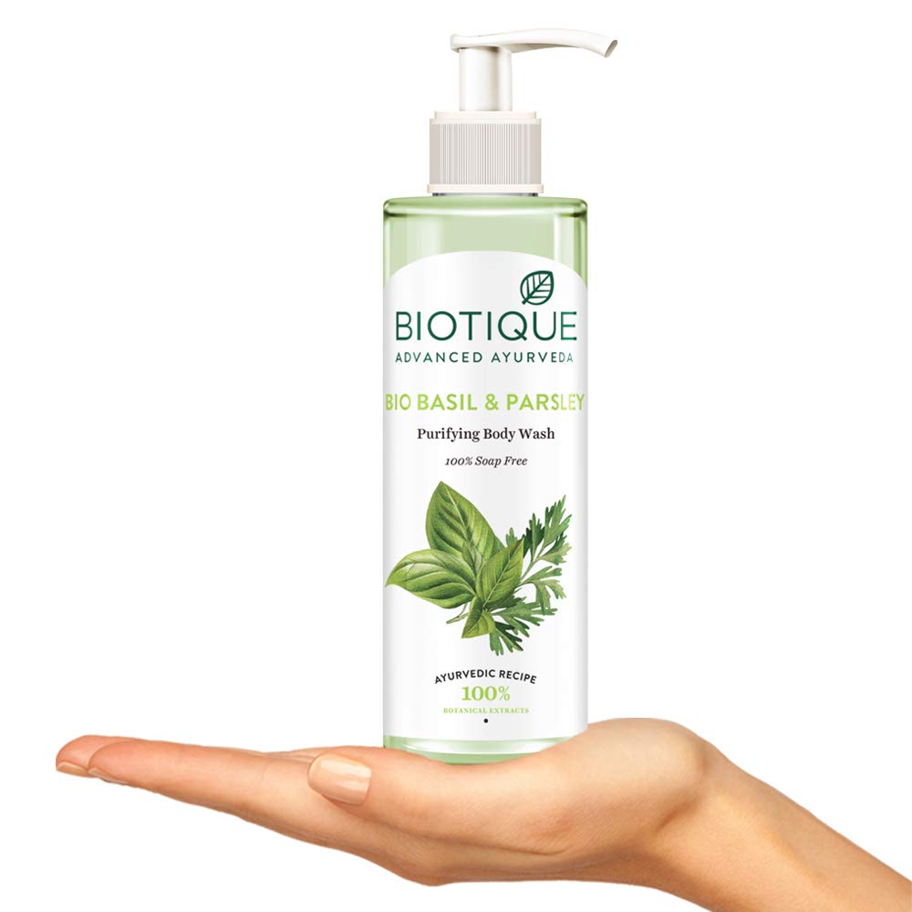 Biotique Basil & Parsley Revitalizing Body Wash – view 4