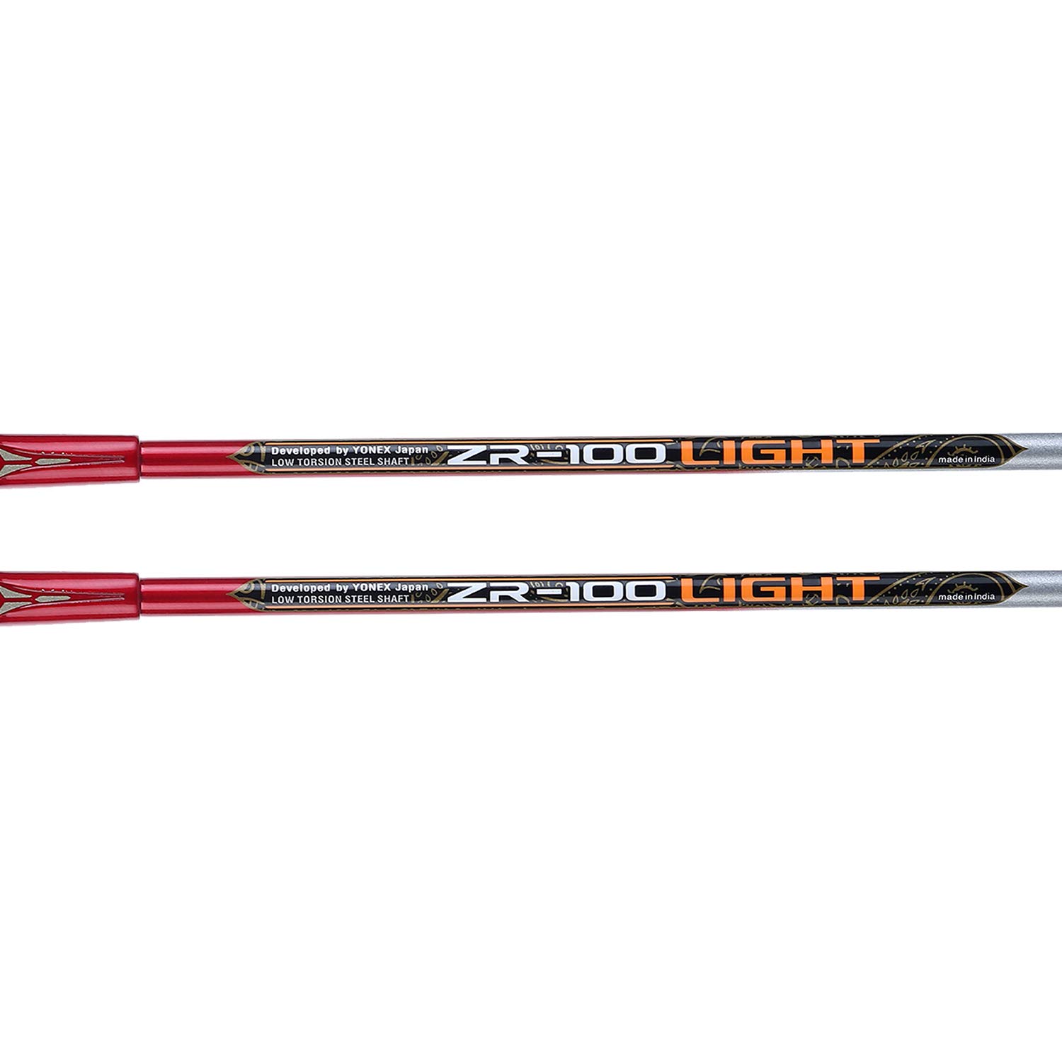 YONEX ZR 100 Light Aluminium Blend Badminton Racquet with Full Cover (Red/Red) - Set of 2 – view 4
