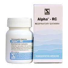 Single 20 gm Alpha-Rc respiratory congestion pack by Dr. Willmar Schwabe