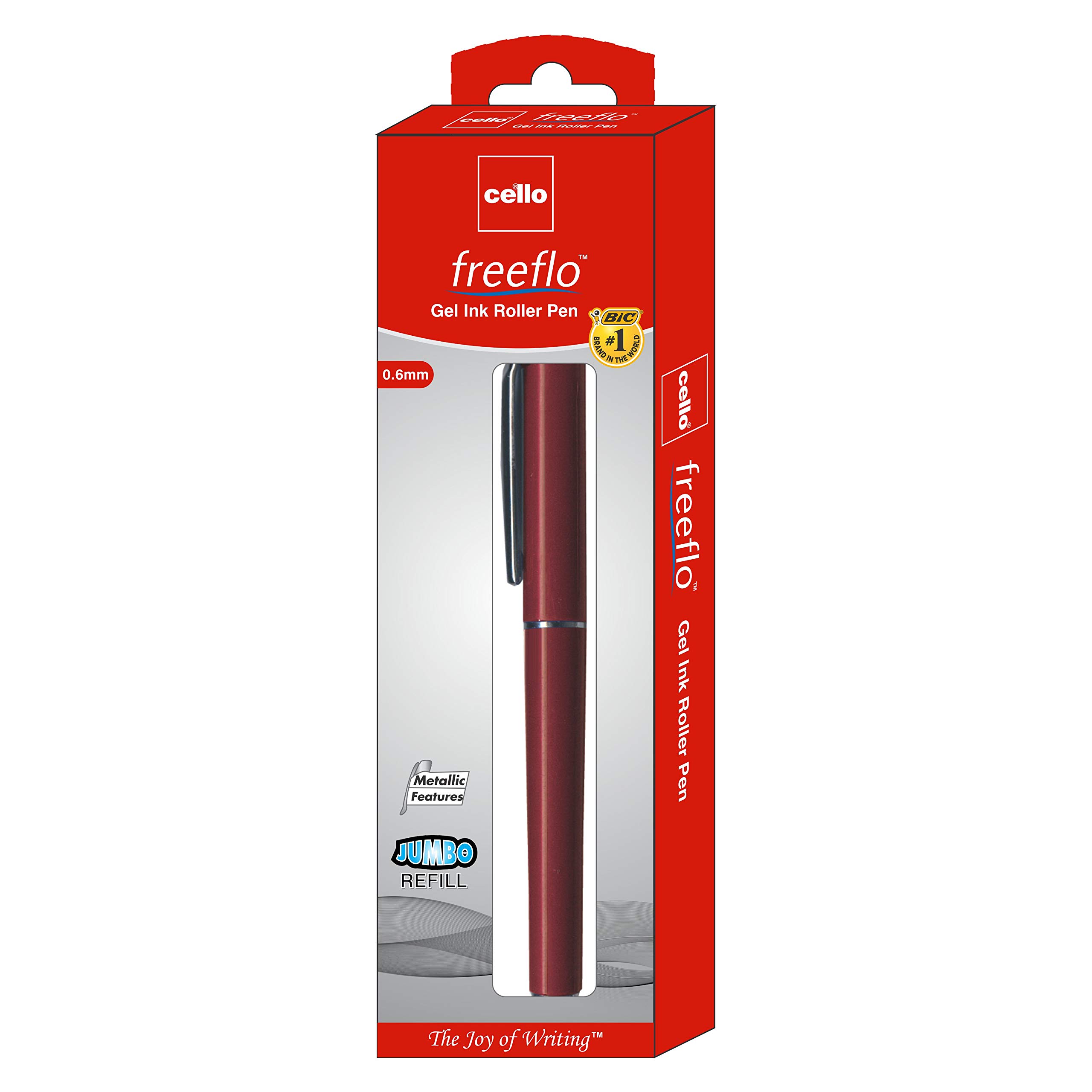 Cello Freeflo Roller Pen - Pack of 10 (Blue) – view 2