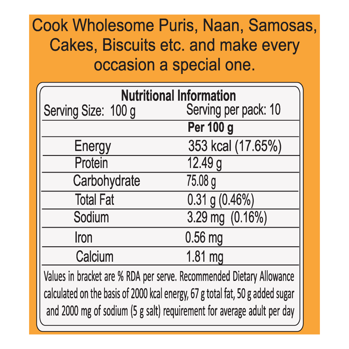 Patanjali Maida 1 kg – view 3