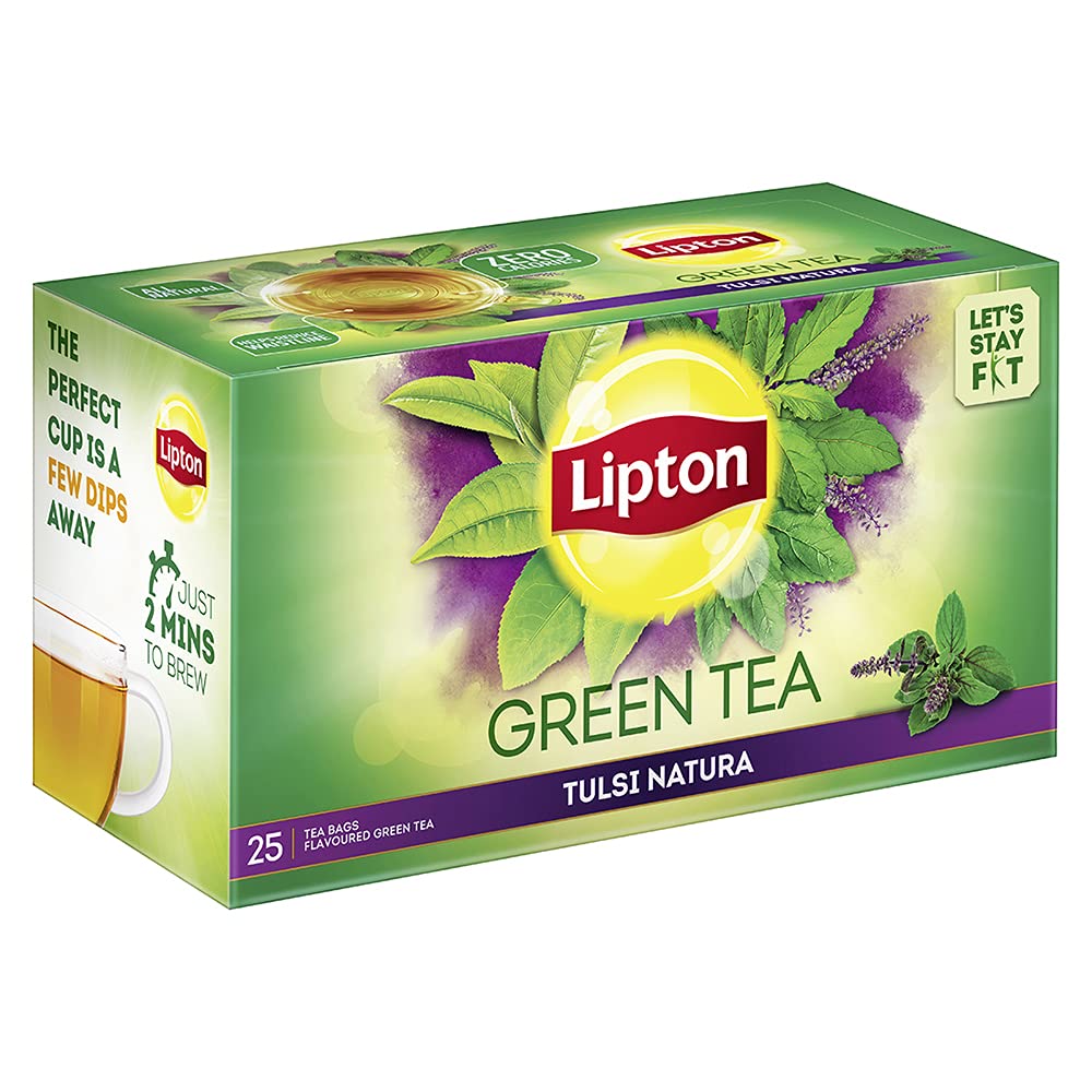 Lipton Tulsi Natura Green Tea, 25 Tea Bags – view 3
