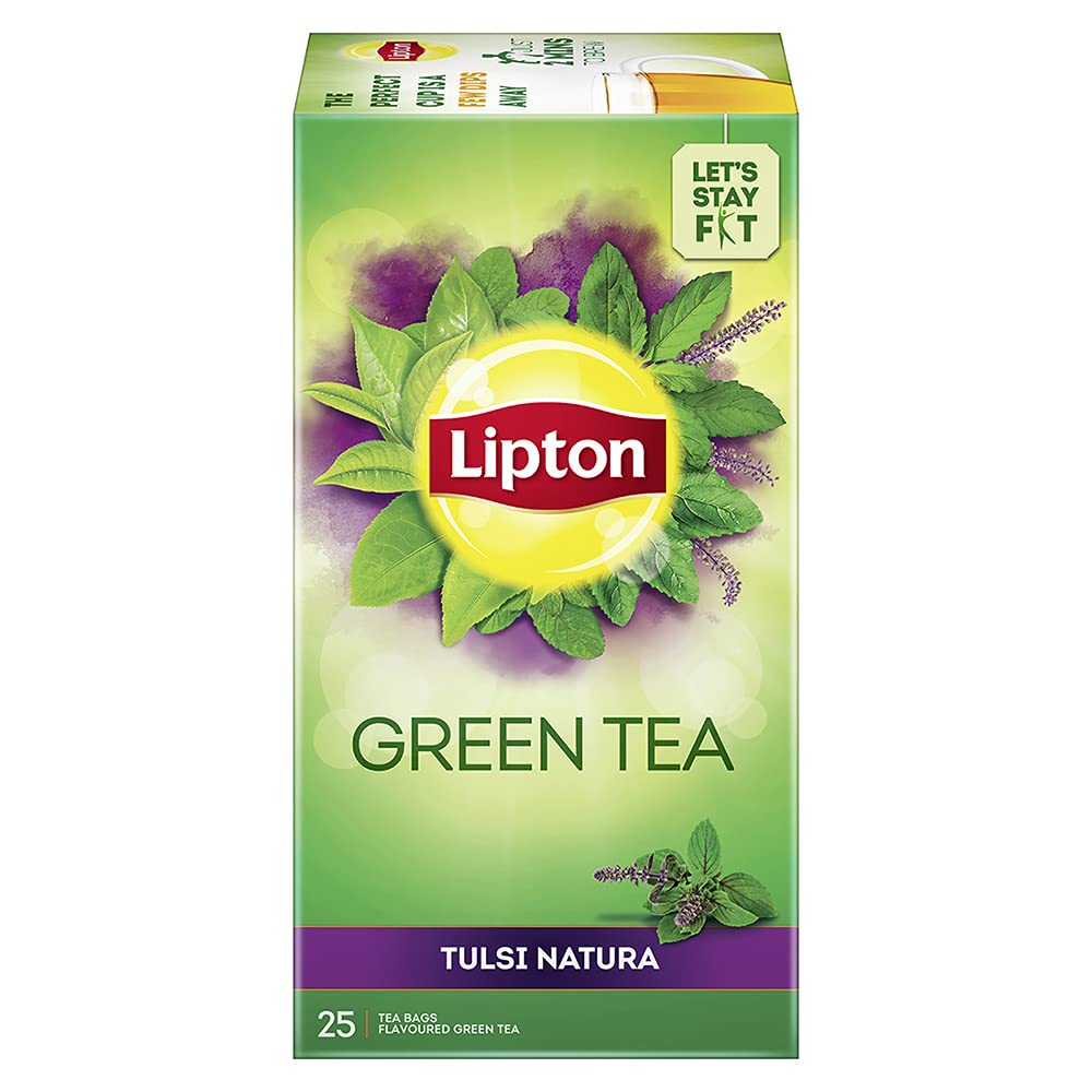 Lipton Tulsi Natura Green Tea, 25 Tea Bags – view 5