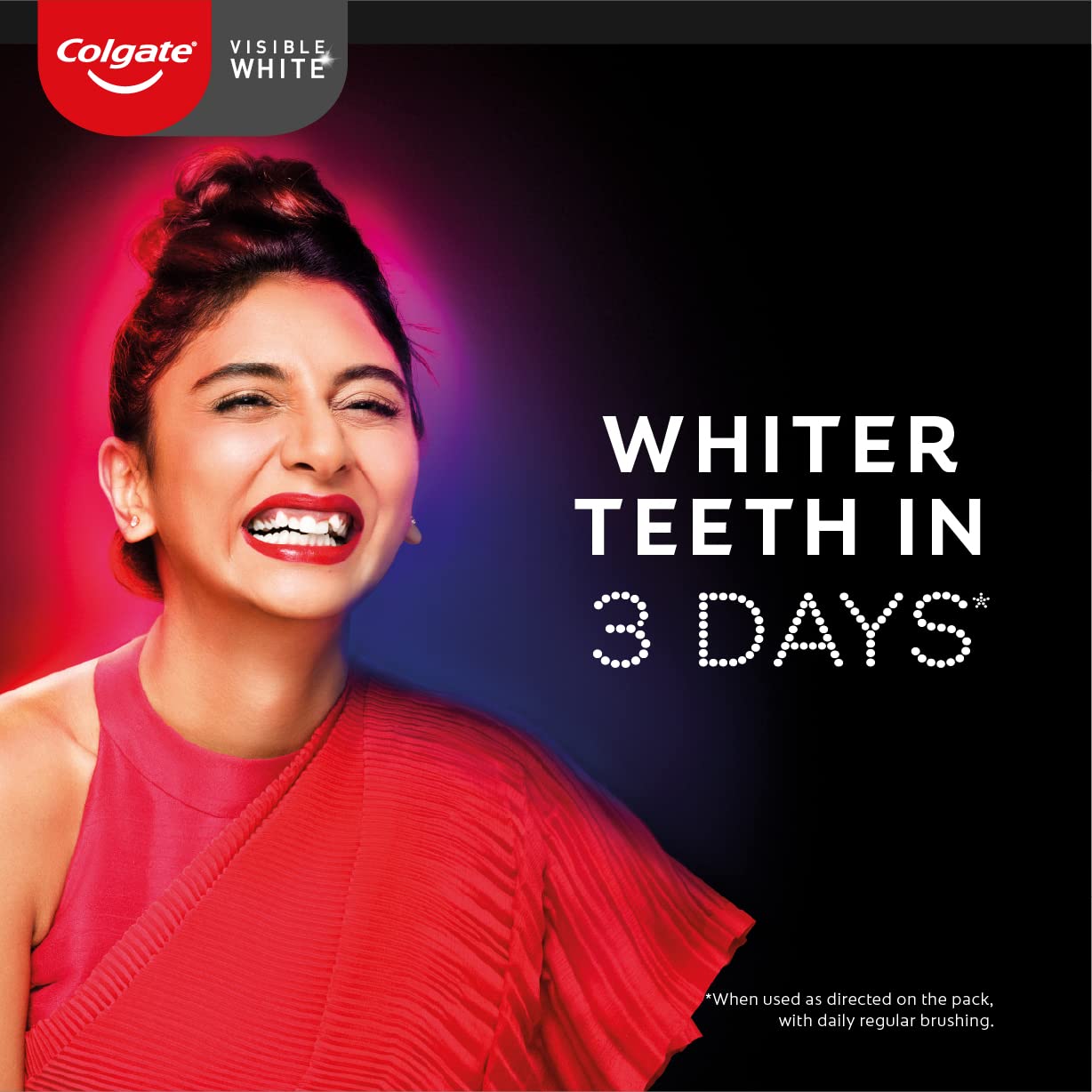 Colgate Visible White O2 Teeth Whitening Toothpaste - Aromatic Mint 50g & Colgate Visible White O2 Toothbrush Ultra Soft - 2pcs – view 2