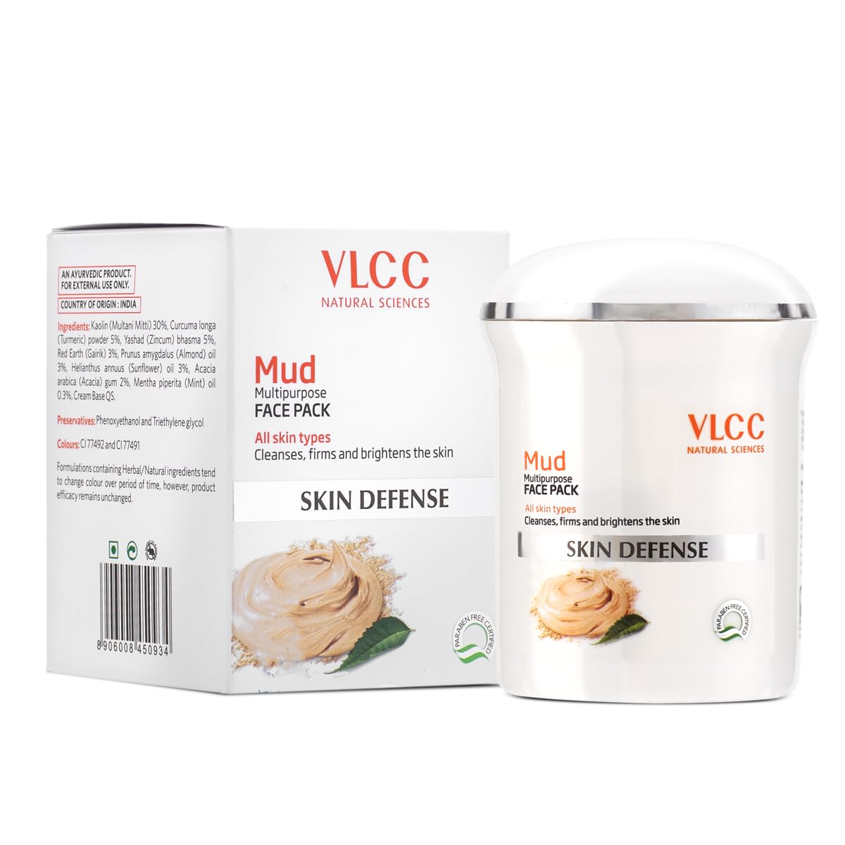 VLCC Skin Defense Mud Face Pack - 70g – view 2