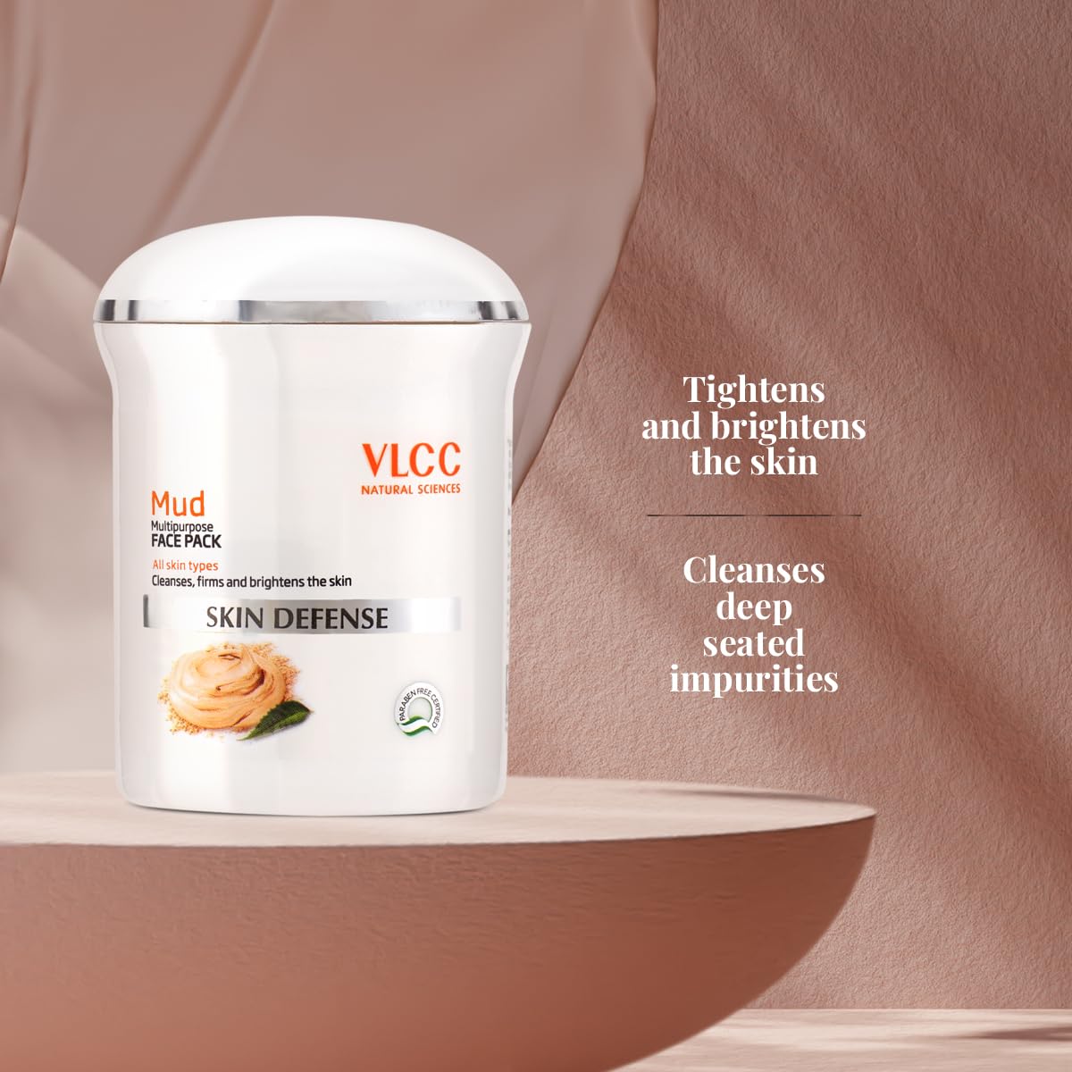 VLCC Skin Defense Mud Face Pack - 70g – view 3