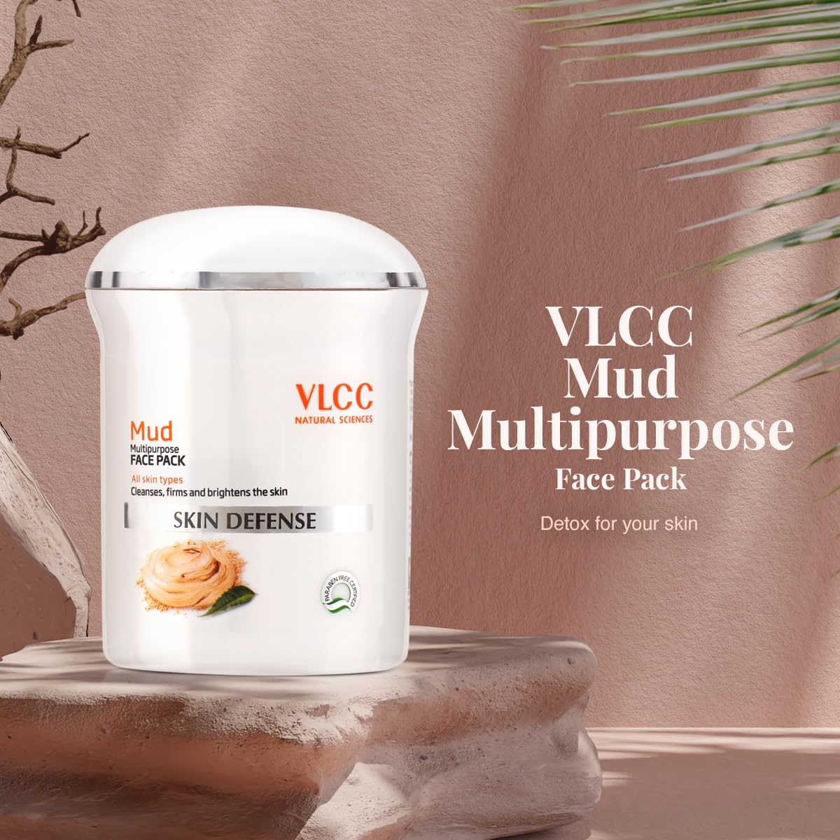 VLCC Skin Defense Mud Face Pack - 70g – view 6