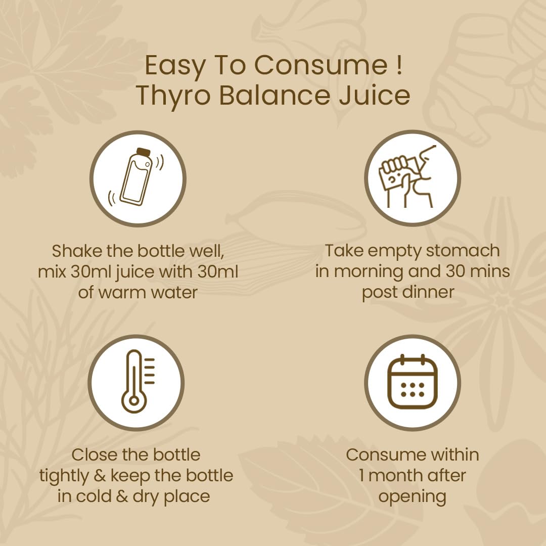 KRISHNA'S HERBAL & AYURVEDA Thyro Balance Juice - 1000 Ml – view 5