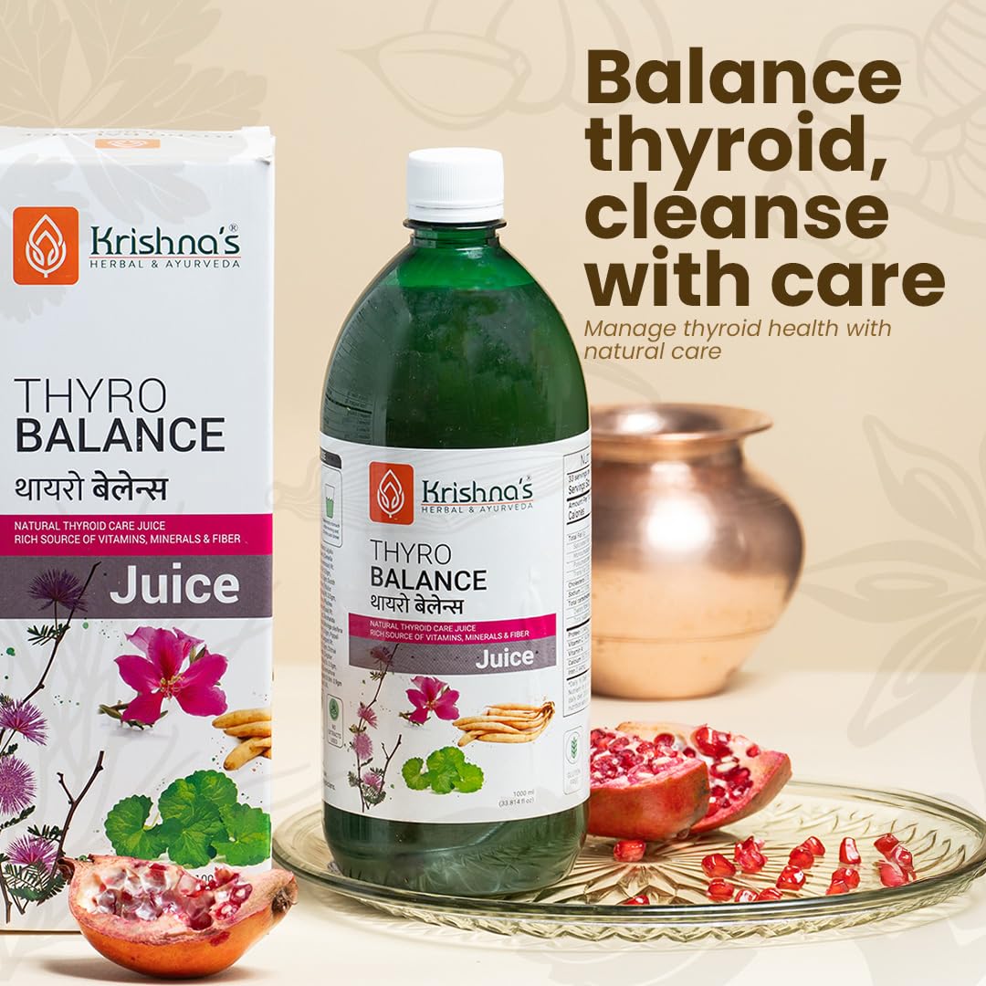 KRISHNA'S HERBAL & AYURVEDA Thyro Balance Juice - 1000 Ml – view 8