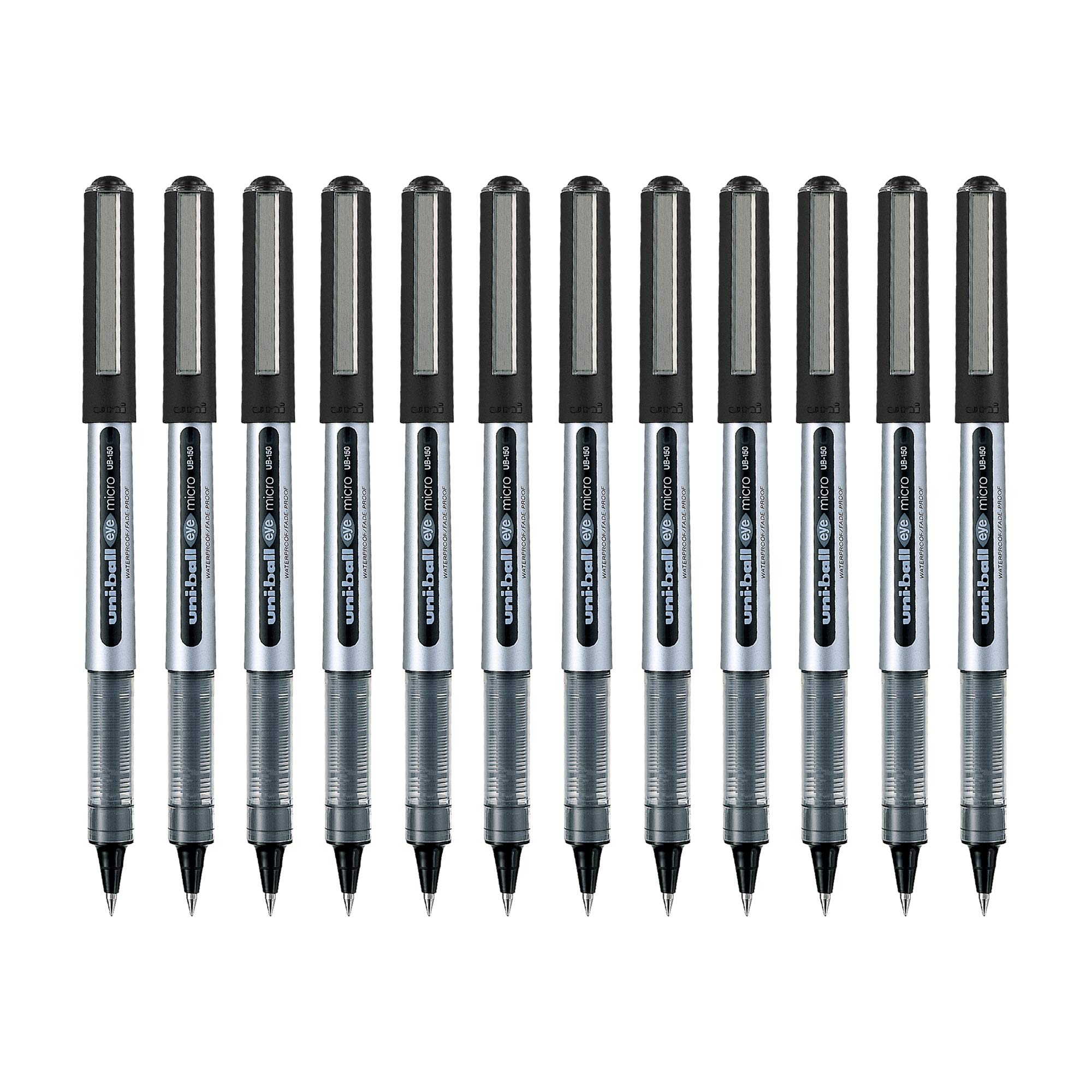 Fine tip black ink uni-ball Eye UB150 pen set