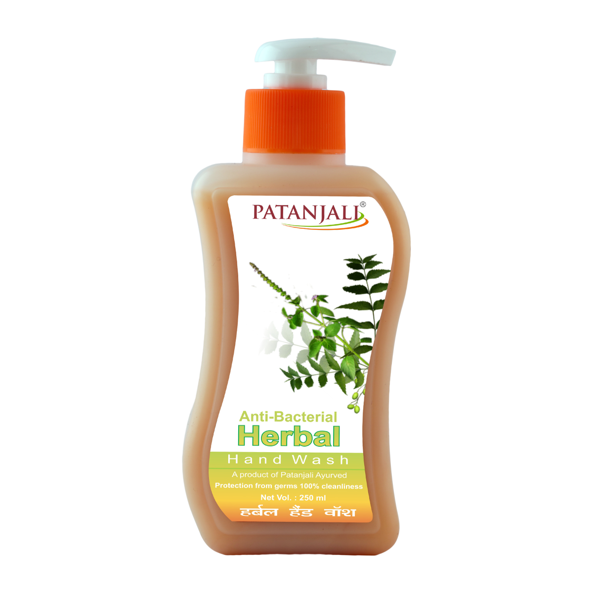 Patanjali Herbal Hand Wash Anti Bacterial 250 ml