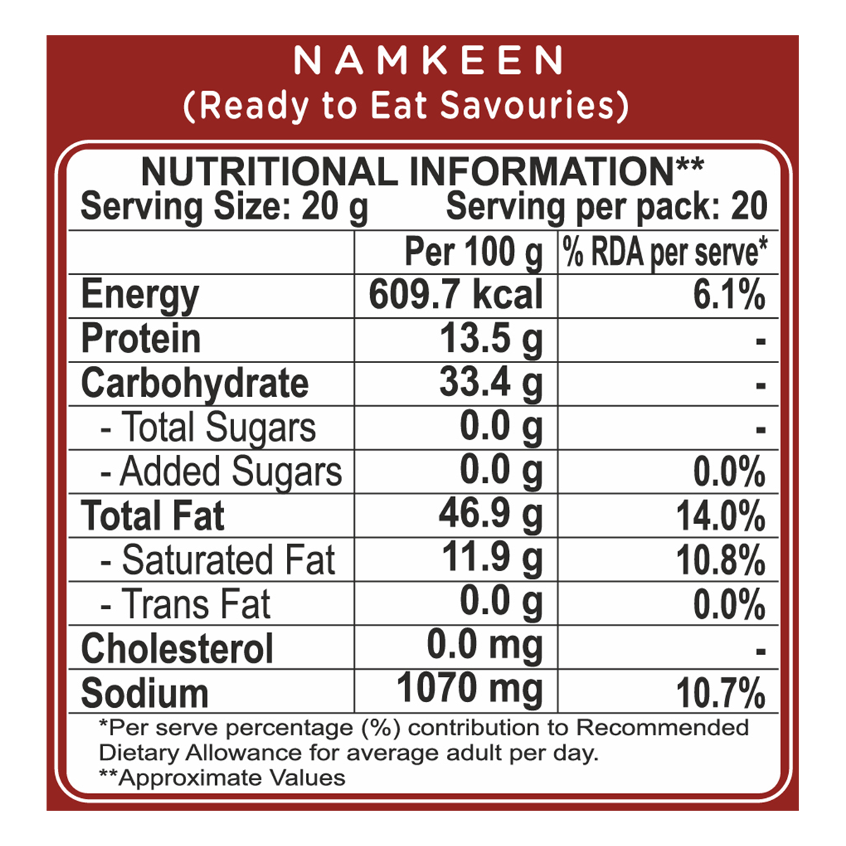Namkeen Bikaneri Bhujia 400 g – view 4