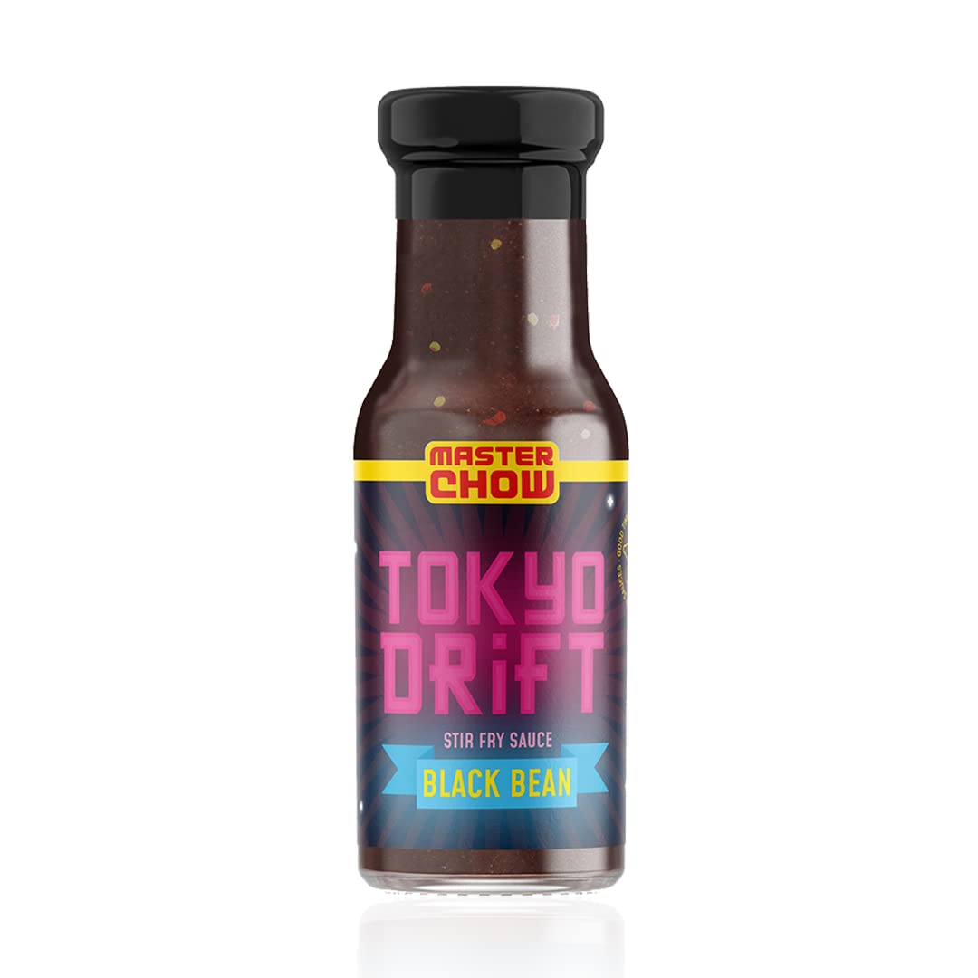 MasterChow Tokyo Drift black bean stir fry sauce bottle