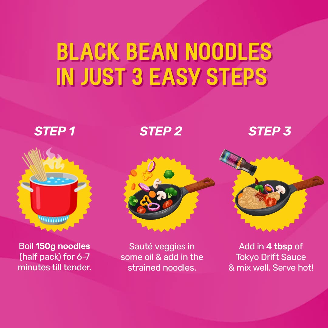 MasterChow Black Bean, Chilli & Garlic Stir Fry Cooking Sauce - 220 gms – view 3