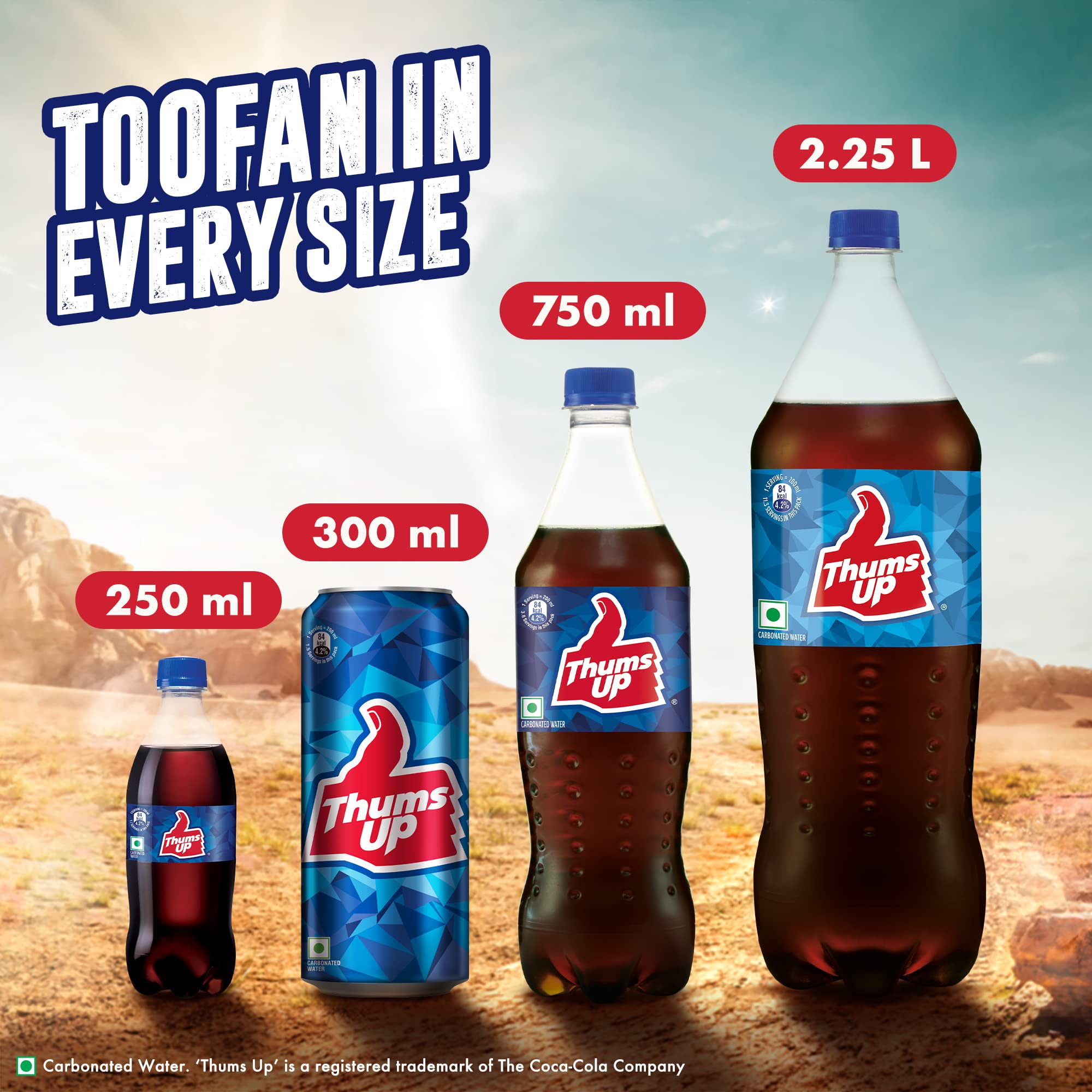 Thums Up Soft Drink Can, 180 ml – view 8