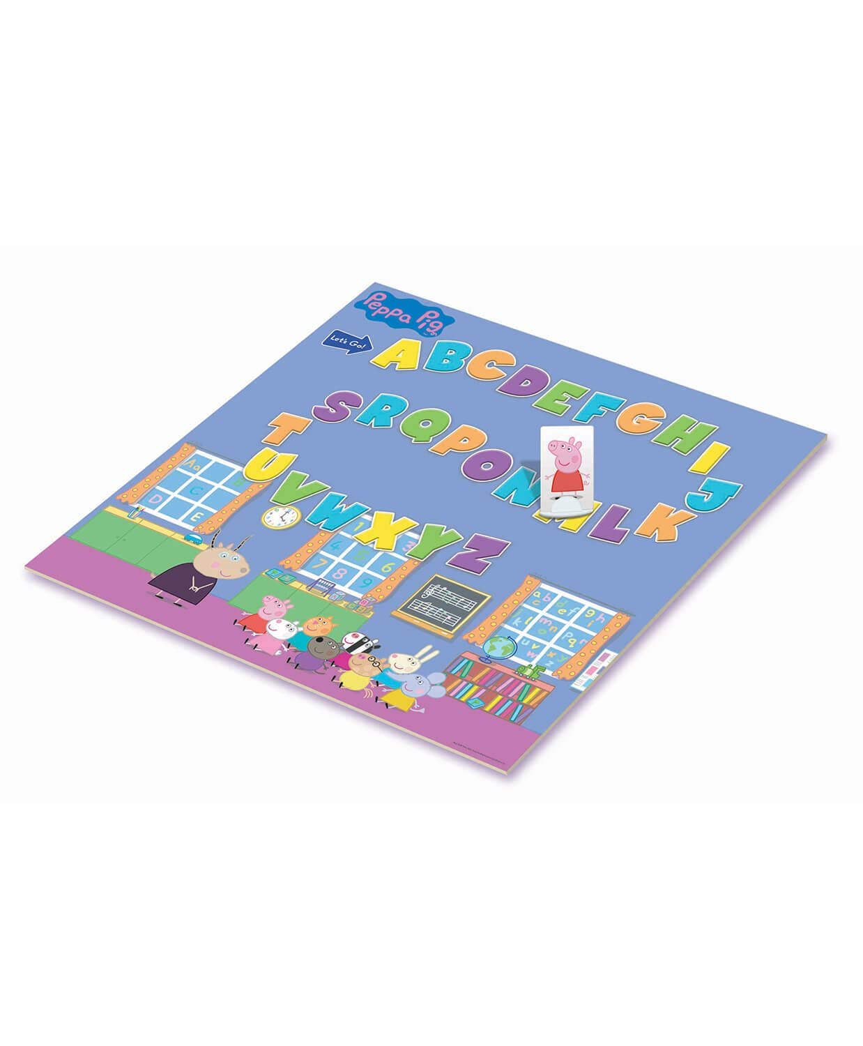 Funskool Games for Adult Peppa Pig - ABC Game, Educational Game, Counting, Letter Recognition and Matching Skills, 1-4 Players, 3 and Above – view 2