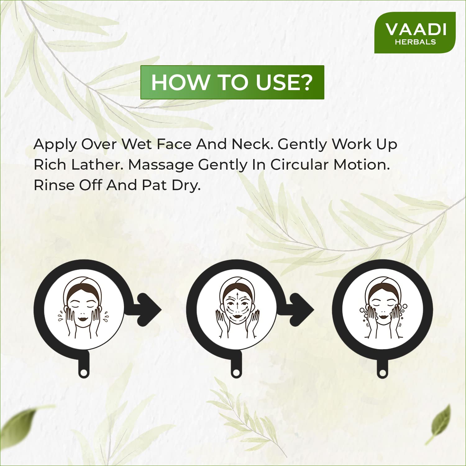 Vaadi Herbals Value Olive Facial Bars with Cane Sugar Extract, 25gm x 4 – view 6